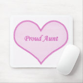 Proud tante Mousepad, Roze Muismat (Met muis)