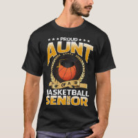 Proud tante of a Basketball Senior 2023 T-Shirt