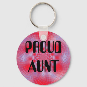 Proud tante Sleutelhanger