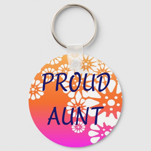 Proud tante Sleutelhanger (Voorkant)