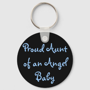 Proud tante van een Angel Baby Sleutelhanger