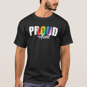 Proud tante voor bondgenoten van LGBT-nichtje of N T-shirt