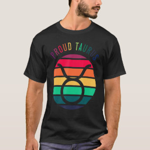 Proud Taurus Symbol Lgbetq Astrology Zodiac Sign H T-shirt
