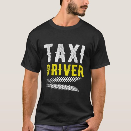 Proud Taxi Driver Professional Cab Driver T-shirt (Voorkant)