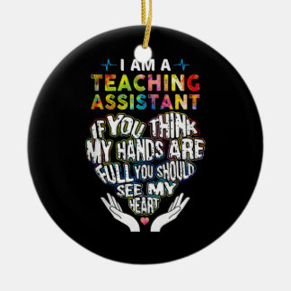 Proud Teaching Assistant Keramisch Ornament