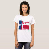 Proud Texan T-shirt (Voorkant volledig)