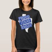 Proud Texas Democraat T-shirt (Voorkant)