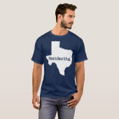 Proud Texas Neanderthal T-shirt (Voorkant volledig)