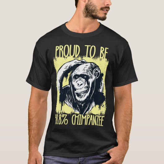 Proud To Be 988 Chimpanzee 2 T-shirt (Voorkant)