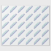 Proud to be a bird nerd cadeaupapier (Vlak)