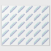 Proud to be a bird nerd cadeaupapier (Vlak)