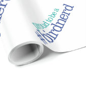 Proud to be a bird nerd cadeaupapier (Rol Hoek)