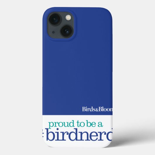 Proud to be a bird nerd Case-Mate iPhone case (Achterkant)