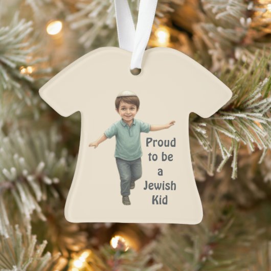 Proud to Be a Jewish Boy – Acrylic Decor Ornament (Boom)