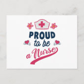 Proud to be a Nurse Briefkaart (Voorkant)