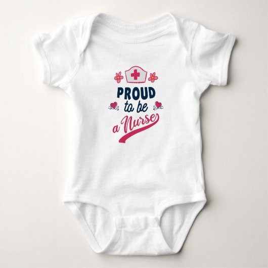 Proud to be a Nurse Romper (Voorkant)