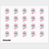 Proud to be a Nurse Vierkante Sticker (Vel)