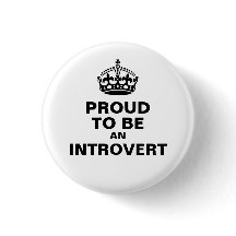 "Proud to be an Introvert"-Button