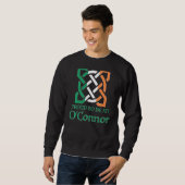 Proud to be an O Connor Celtic Knot St Patrick S D Trui (Voorkant volledig)