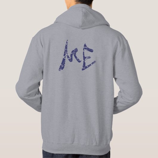 "Proud to be Authentically Me" Hoodie (Achterkant)