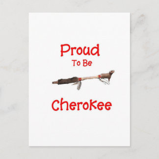 Proud to be Cherokee Briefkaart
