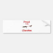 Proud to be Cherokee Bumpersticker (Voorkant)