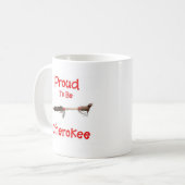 Proud to be Cherokee Koffiemok (Voorkant links)