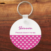 Proud-to-be Cute Polka Dot Sleutelhanger Gift (Voorkant)