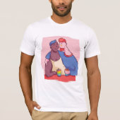 Proud to be Gay Love heeft geen Man voor mannen Ku T-shirt (Voorkant)