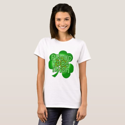 Proud to be Irish Apparel T-shirt (Voorkant volledig)