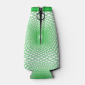 "Proud to be Irish" Ribbon Holiday Typografie Flesjeskoeler (Achterkant)