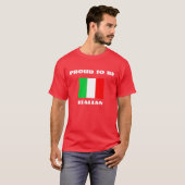 Proud to be, Italiaans T-shirt (Voorkant volledig)