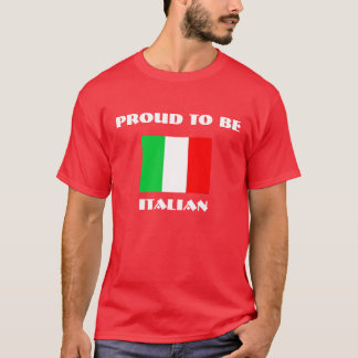Proud to be, Italiaans T-shirt
