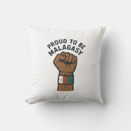 Proud to be Malagasy - Madagascar Heritage Power F Kussen