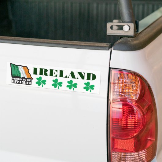 Proud-to-beIRISH Bumpersticker (Op Truck)
