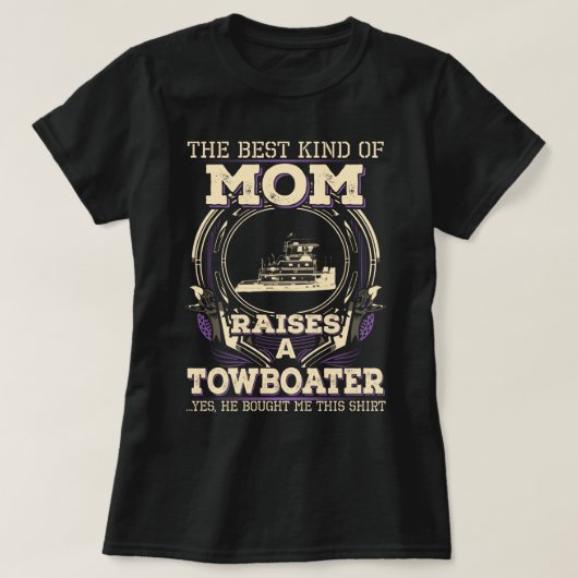 Proud Towboater's moeder T-shirt (Design voorkant)