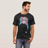Proud Transgender Mam Transseual Trans Pride Flag T-shirt (Voorkant volledig)