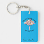 Proud Tree Hugger Acryl Sleutelhanger (Voorkant)