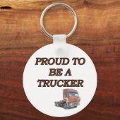 PROUD TRUCKER SLEUTELHANGER (Voorkant)