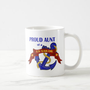 Proud Tunt van een Amerikaans zeeman Koffiemok