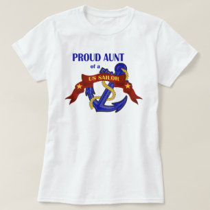 Proud Tunt van een Amerikaans zeeman T-shirt