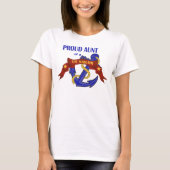 Proud Tunt van een Amerikaans zeeman T-shirt (Voorkant)