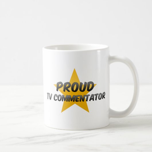 Proud Tv Commentator Koffiemok (Rechts)