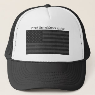Proud U S Patriot Amerikaanse vlag Trucker Pet
