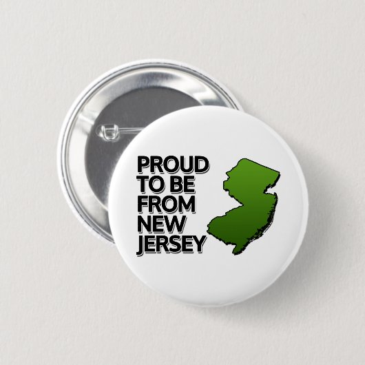 Proud uit New Jersey Ronde Button 5,7 Cm (Voorkant /achterkant)