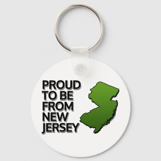 Proud uit New Jersey Sleutelhanger (Voorkant)