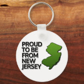 Proud uit New Jersey Sleutelhanger (Voorkant)