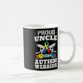Proud Uncle Of An Autism Warrior Autistic Awarenes Koffiemok