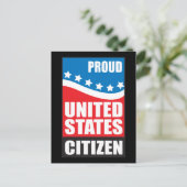Proud US Citizen Briefkaart (Staand voorkant)