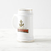 Proud US Marine Bierpul (Voorkant links)